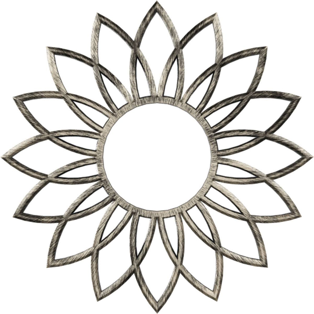 36x22OD x 13 7/8x22ID x 1x22P PVC Pierced Ceiling Medallion D23570