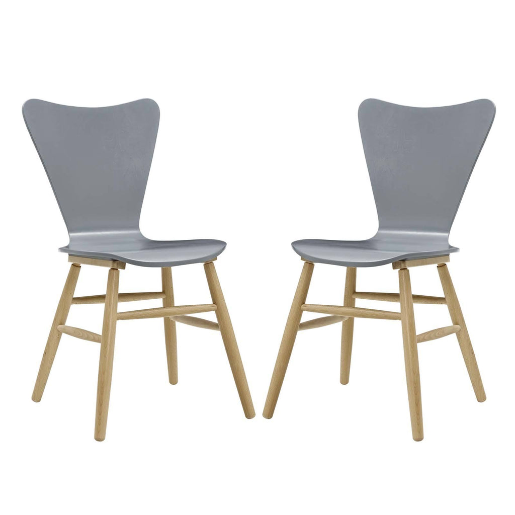 Gray Dining Chair Set of 2 N14607