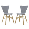 Gray Dining Chair Set of 2 N14607