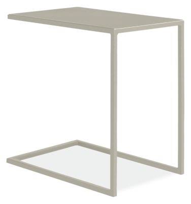 Taupe Grey C-Shaped Table X22722