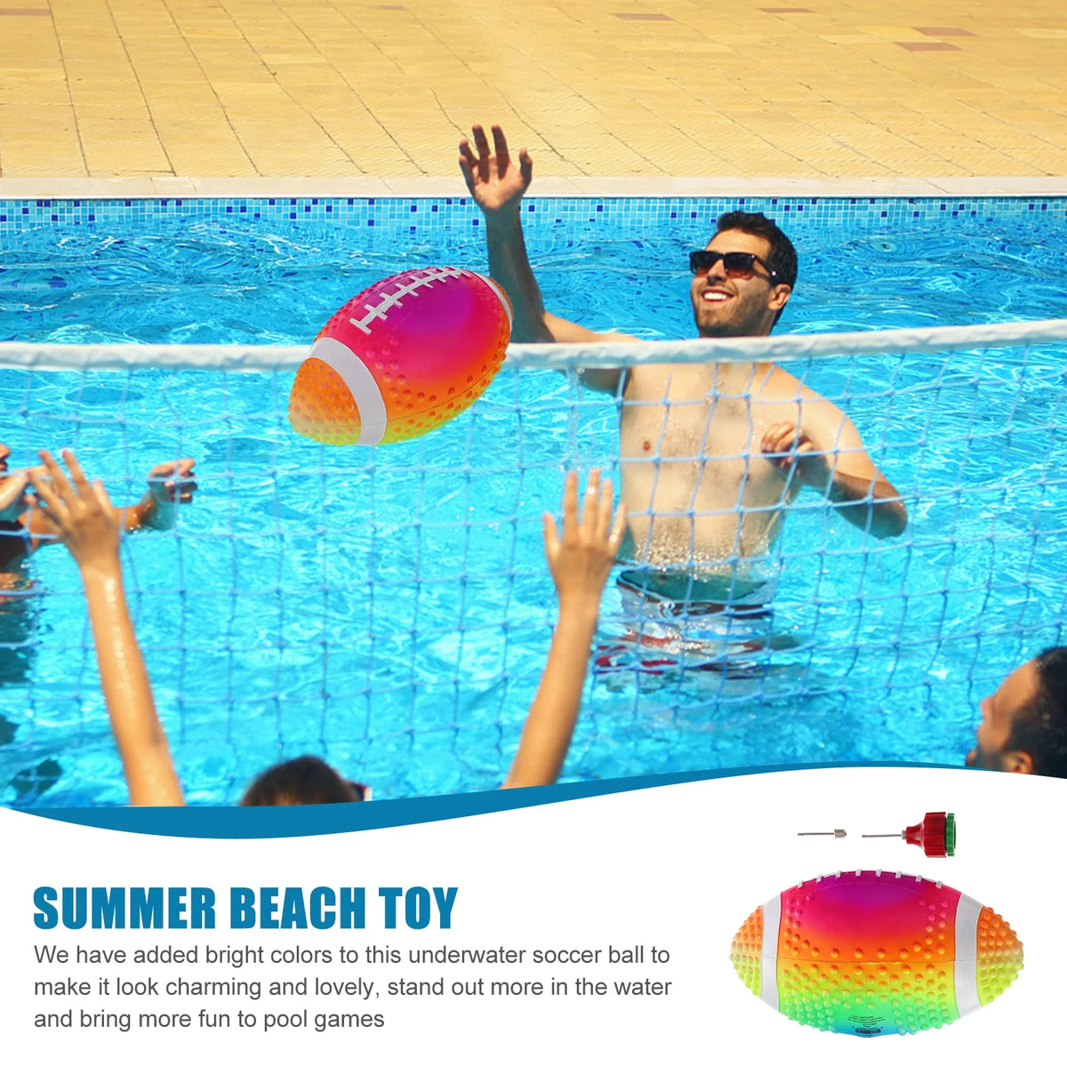 Bright Color Pool Ball Toy B757383