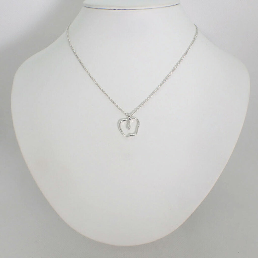 925 Apple Pendant Necklace W20043