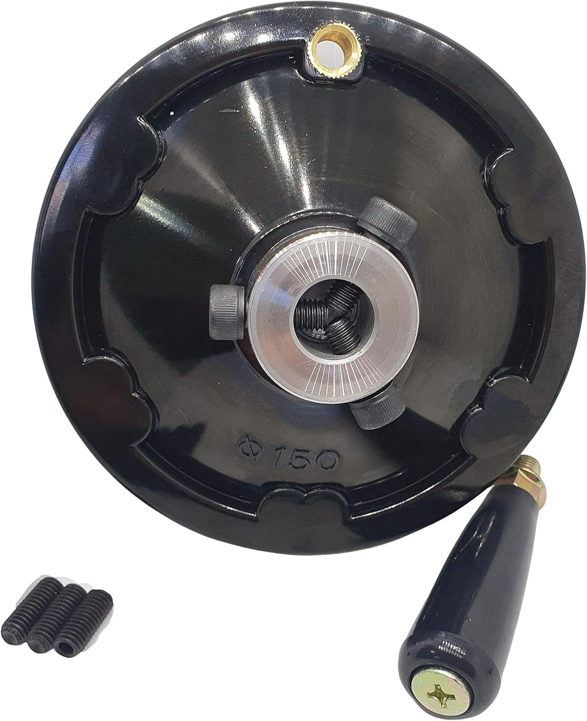 Hand Wheel for 3/4 inch Shaft with Extended Crank Handle E37161