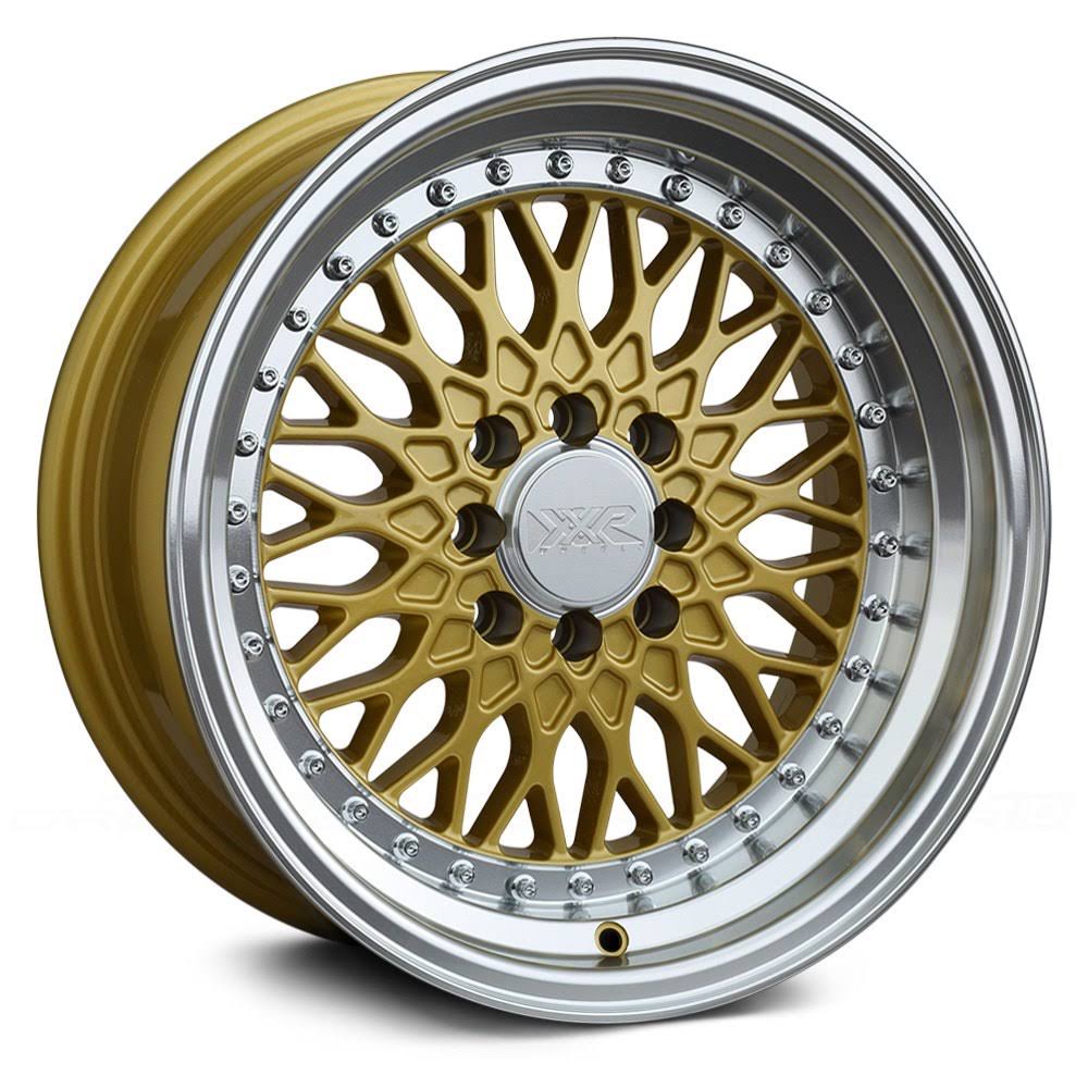 18x9 5-100/5-4.5 Gold Wheel E969