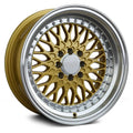 18x9 5-100/5-4.5 Gold Wheel E969