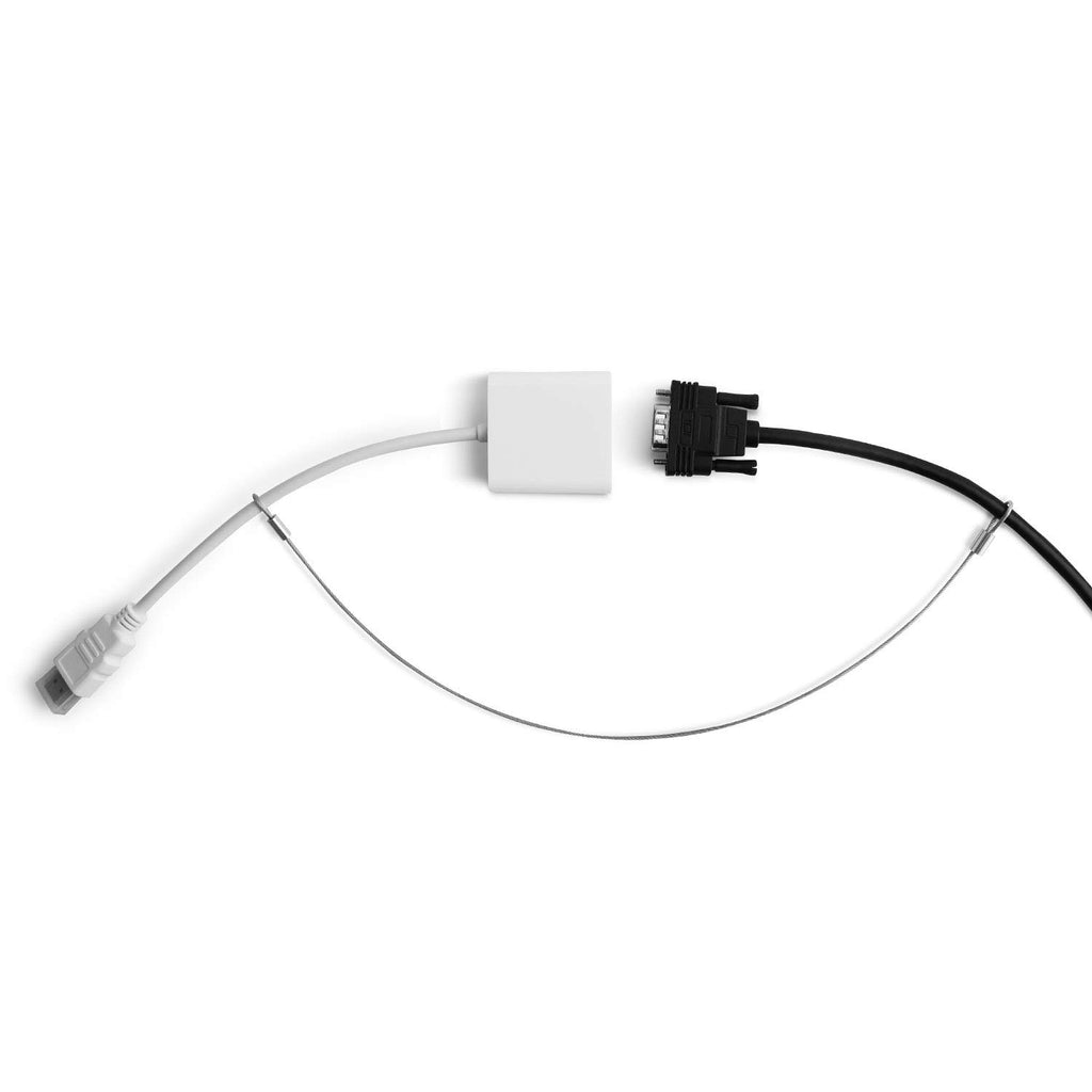 Cable Adapter Tether 20 Pack, 12 inch Universal Adjustable Security Wire Tether with Nylon Coating P573581
