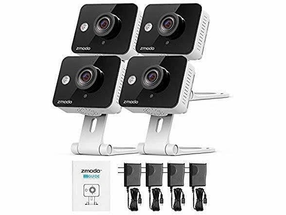 720p HD Mini Wi-Fi Camera, 4-Pack S706051