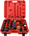 33Pcs Radiator and Cap Pressure Tester Kit Vacuum Type Cooling System Kit U97361