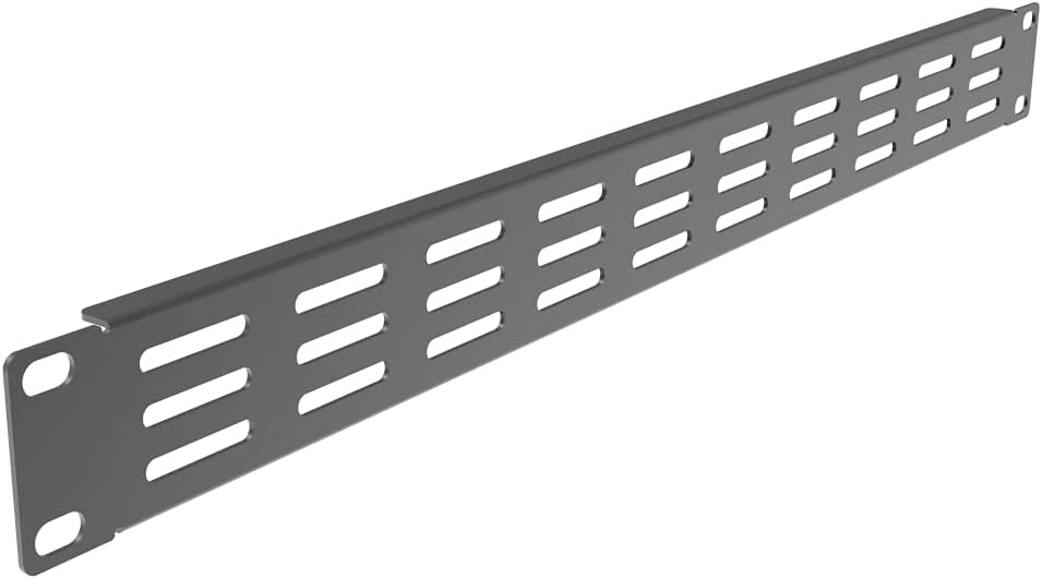 5 Pack 1U Horizontal Brush Cable Manager for 19 Inch Server Rack D1858