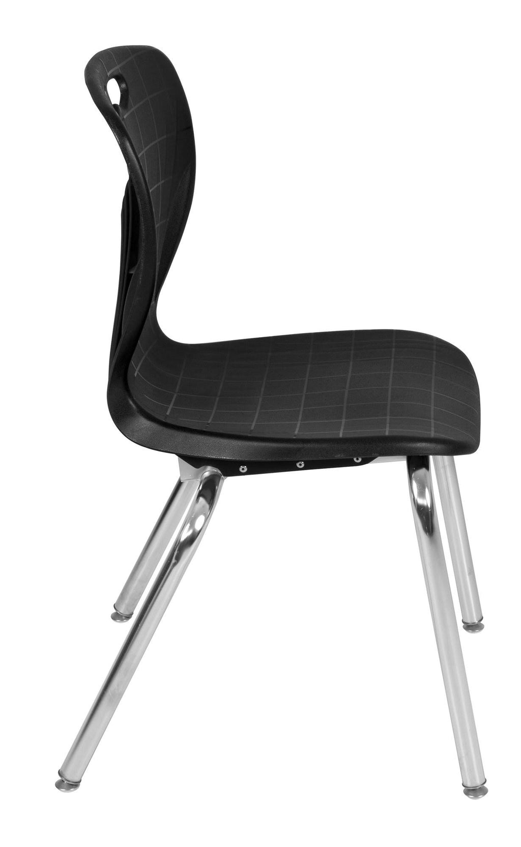 Height Adjustable Classroom Table with 2 Stack Chairs J771138