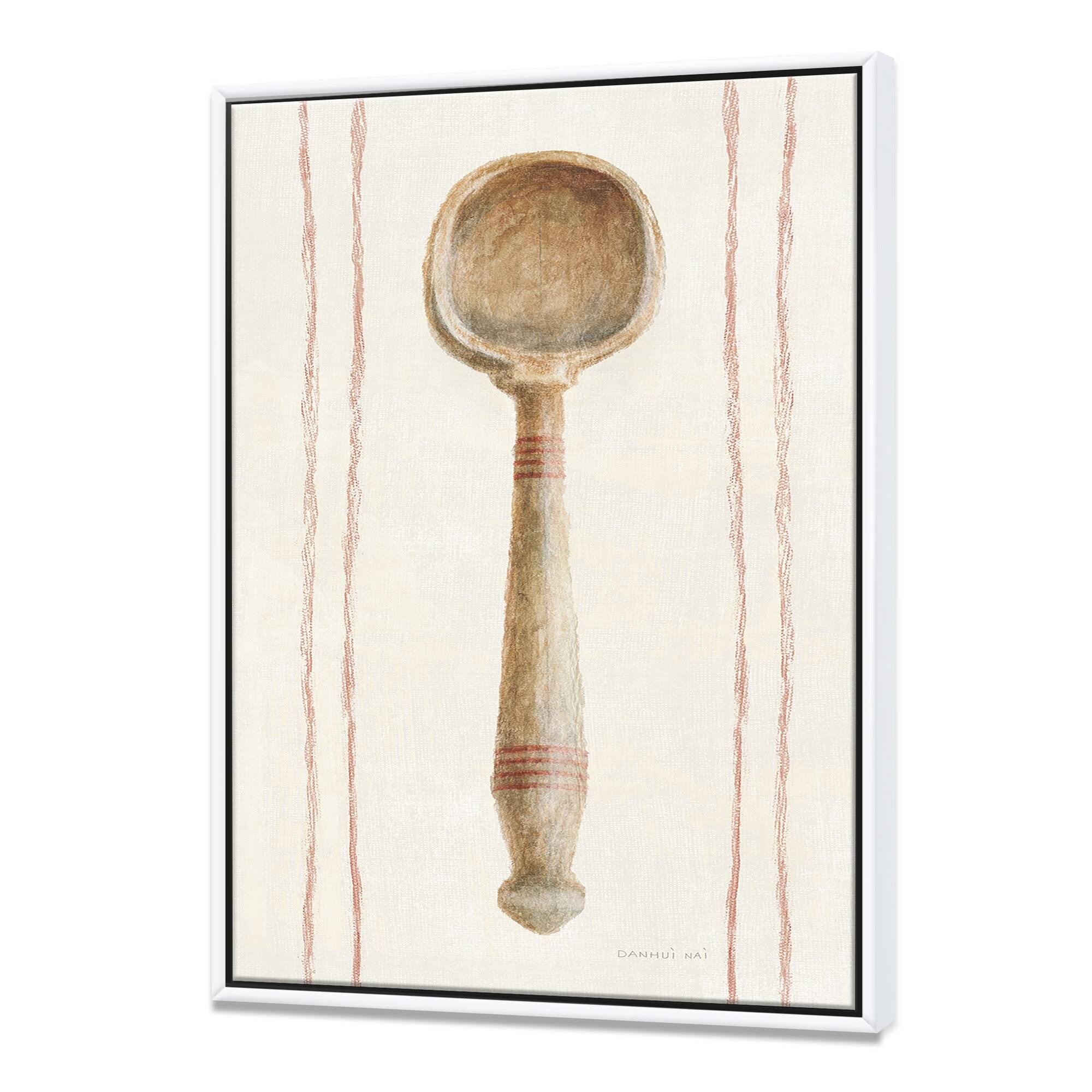 Brown Framed Canvas T48879