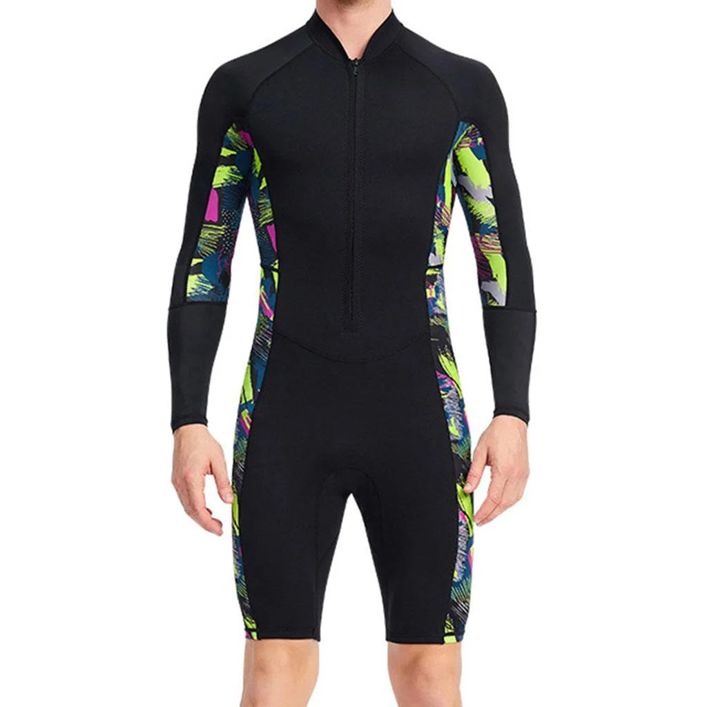 1.5mm Wetsuit Shorty Front Zip Long Sleeve D83096