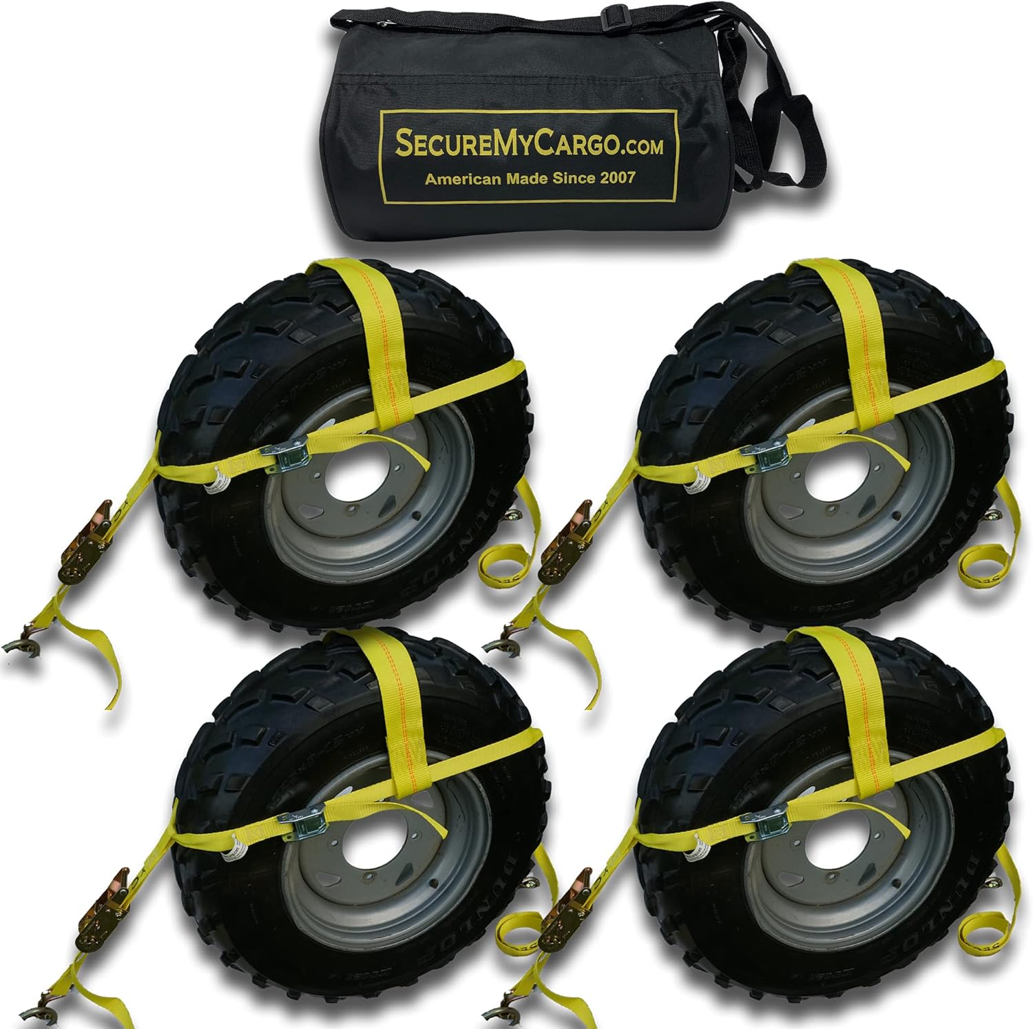 Red ATV/UTV/Tractor Wheel Net (4) M303