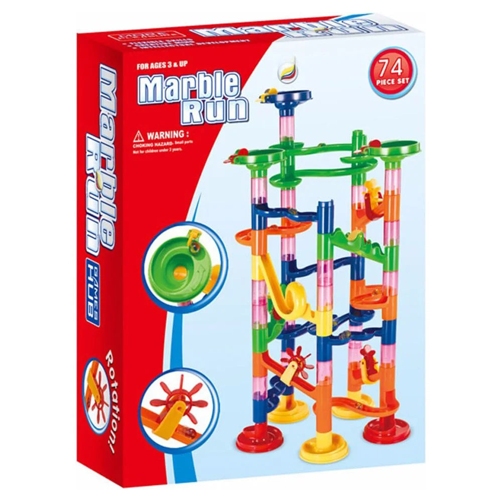 74 Piece Marble Run Coaster Maze Toy T961061