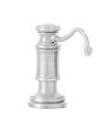 Satin Chrome Soap Lotion Dispenser with Hook Spout R4109