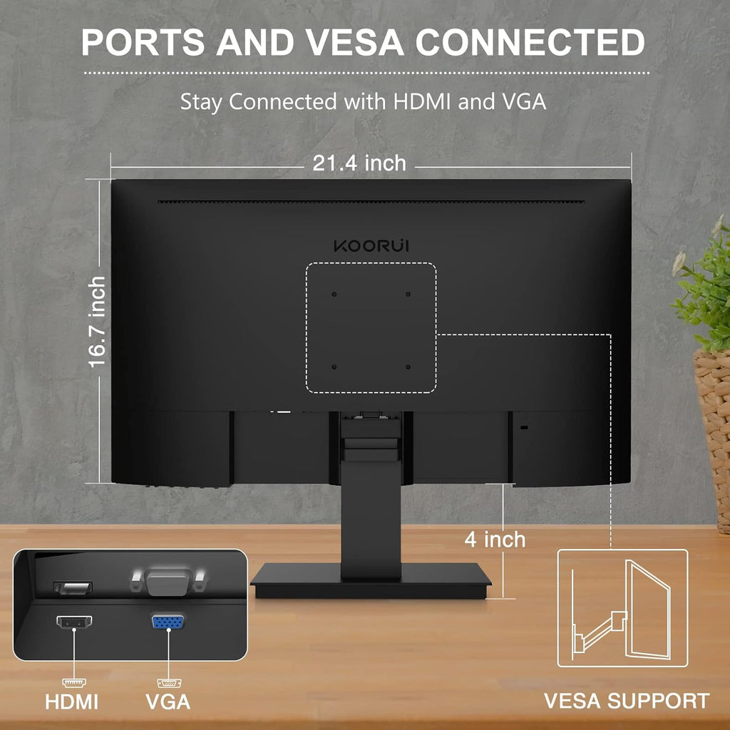 24 Inch FHD 1080p IPS 75Hz Monitor C94482