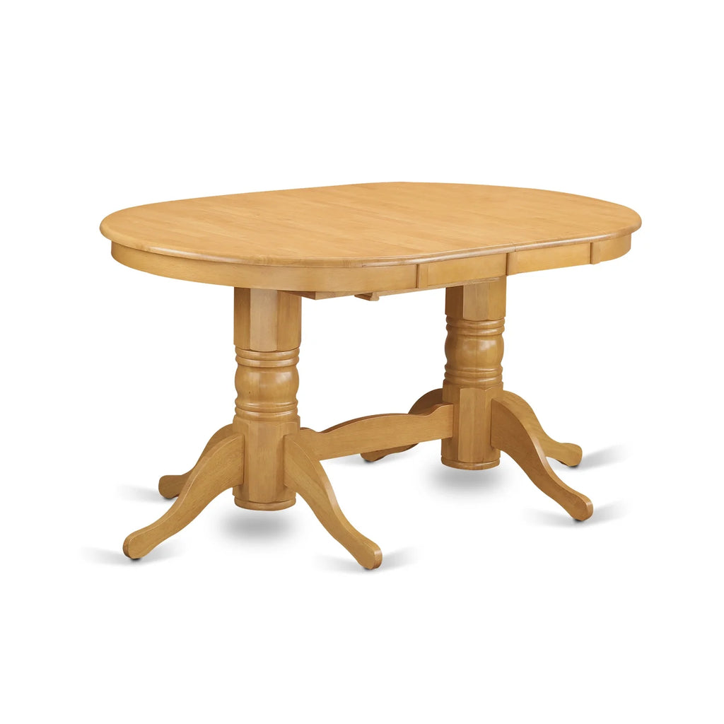 Oval Wood Dining Table in Oak Z407