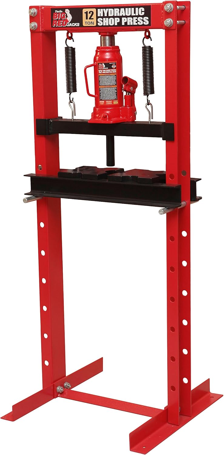 12 Ton Hydraulic Floor Press with Stamping Plates D416