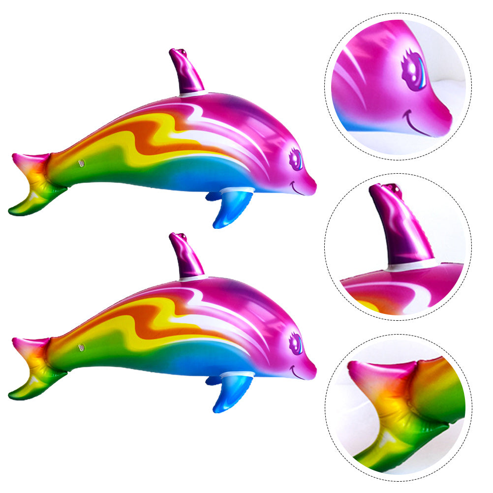2pcs Inflatable Dolphin Toys S410243