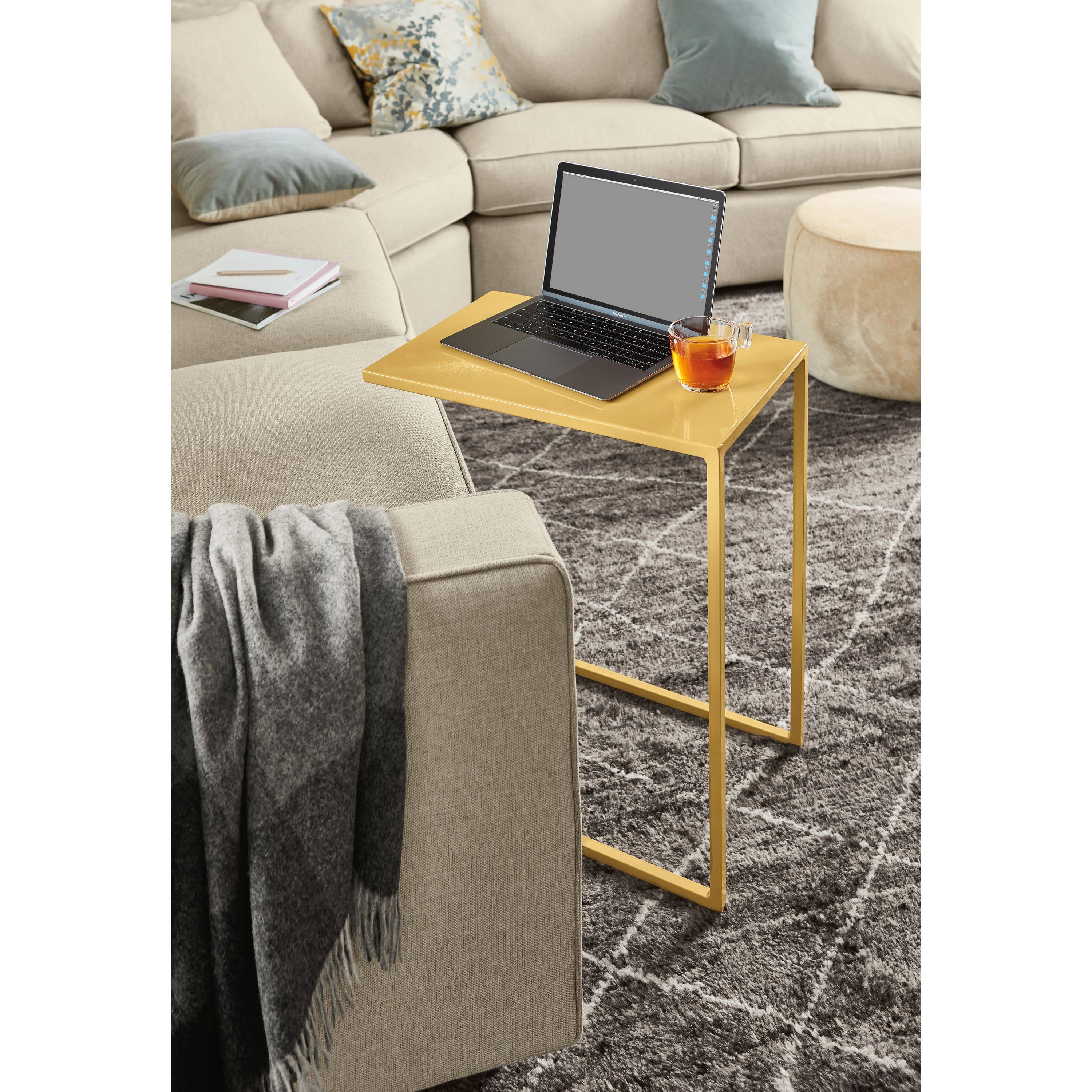 Taupe Grey C-Shaped Table X22722