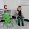 Green Plastic Stacking School Chair (2 Pack) X30848