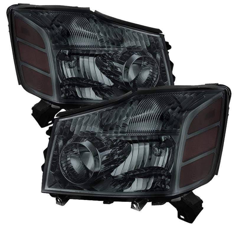 Smoked Amber Head Lights Set R5922
