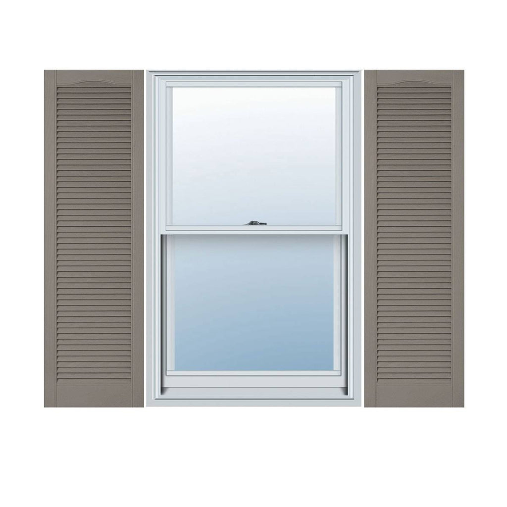 Clay Open Louver Shutters Q346064