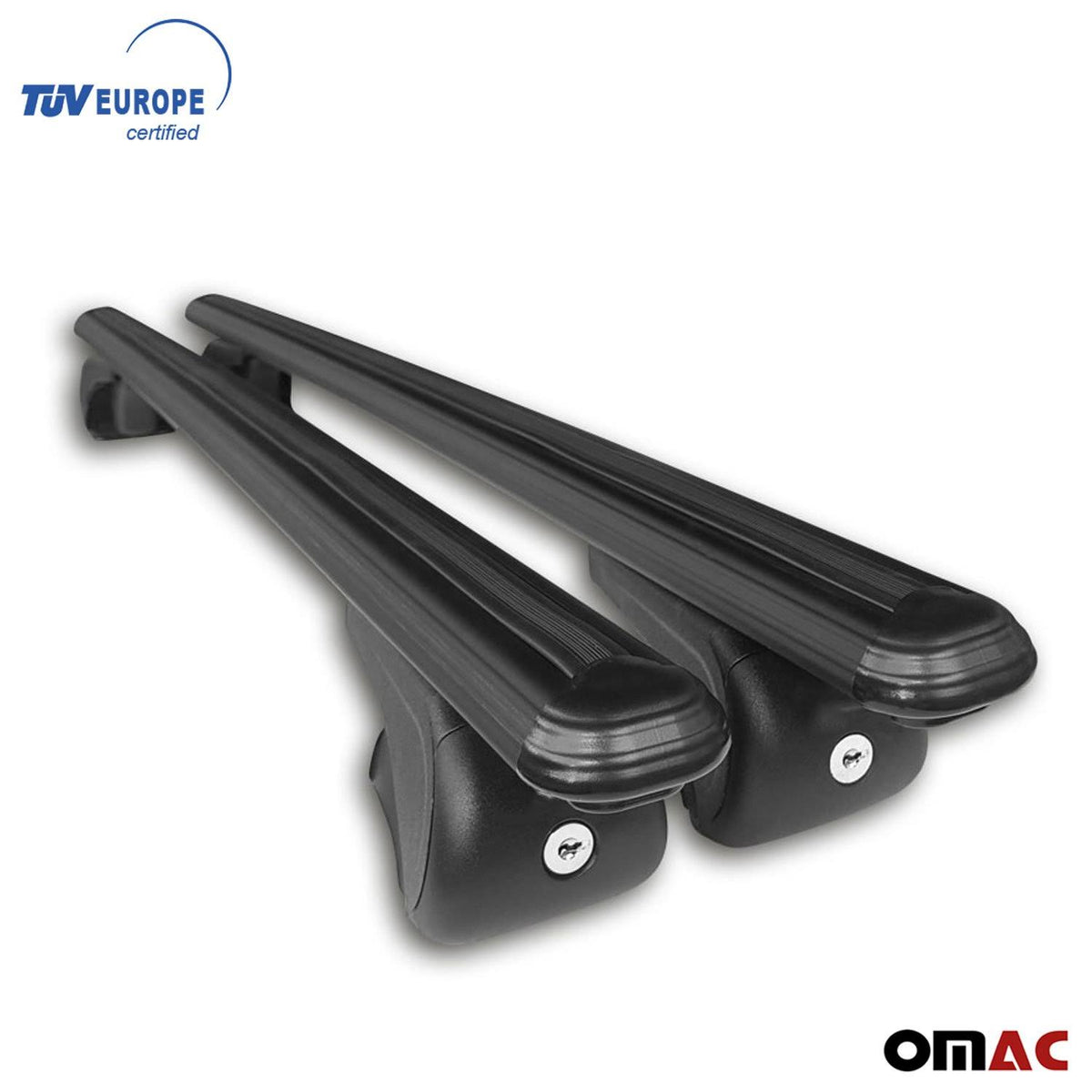 Black Roof Rack Cross Bar Carrier D697