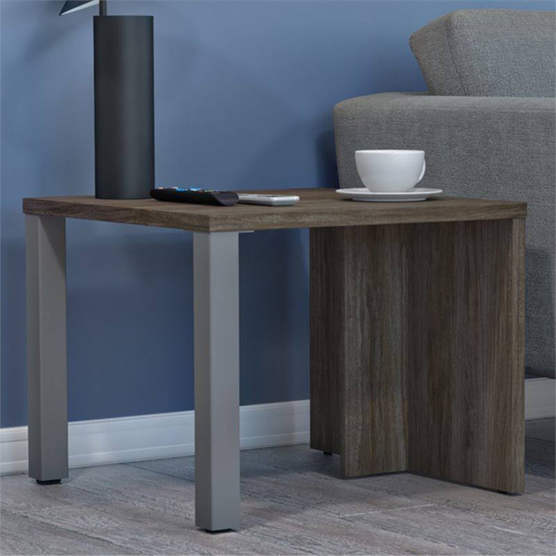 Walnut Grey End Table S980