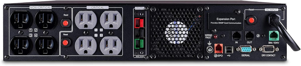 1500VA/1500W 8 Outlets 2U Rack/Tower UPS System L479493