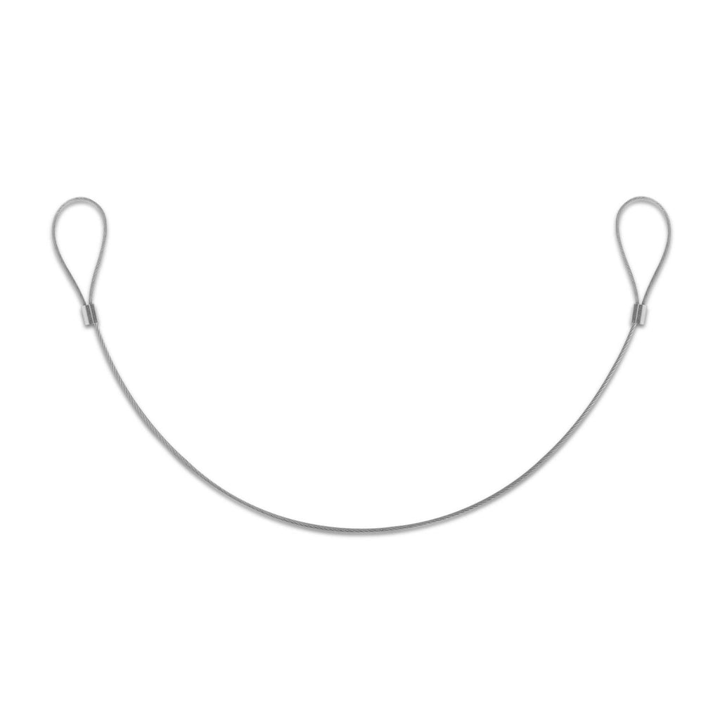 Cable Adapter Tether 20 Pack, 12 inch Universal Adjustable Security Wire Tether with Nylon Coating P573581