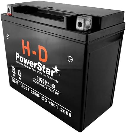 YTX20-BS Replacement Battery for Harley Davidson FX/FXR Series 1340CC E80921