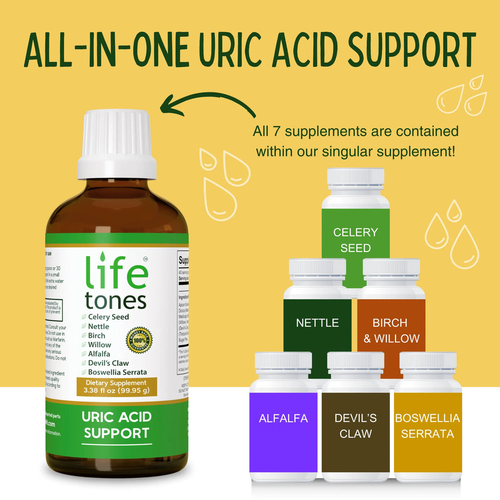 Uric Acid Support Liquid Tincture 3.38 Fl Oz L750314
