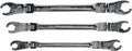6 Pc. Ratcheting Flex Head Flare Nut Metric Wrench Set C857