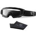Tactical Black Smoke Goggle System Basic Kit P756