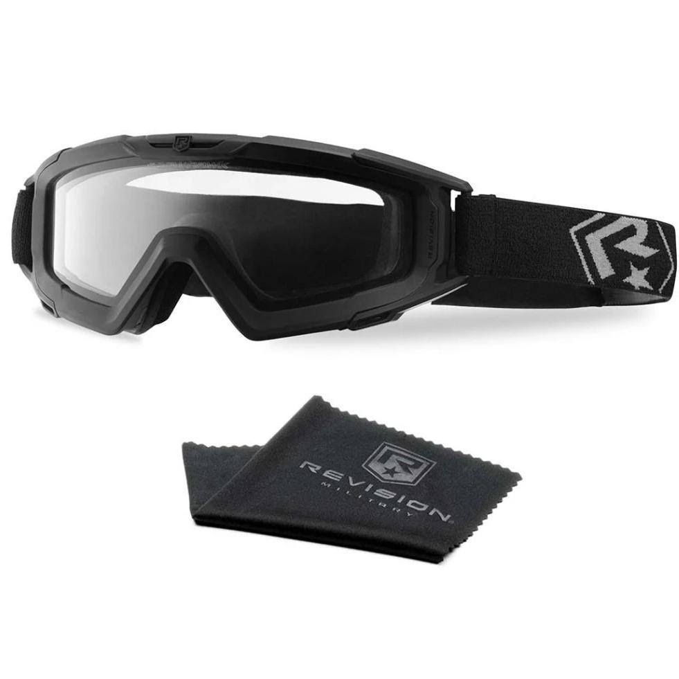 Tactical Black Smoke Goggle System Basic Kit P756