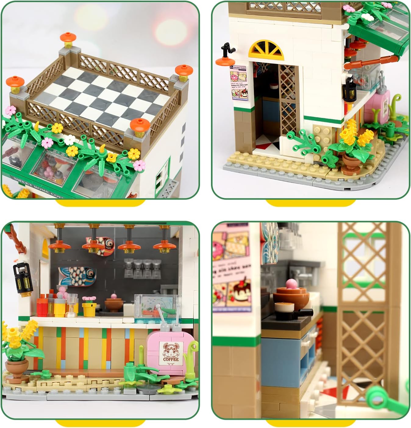 608pcs Micro Mini Building Blocks Set O7737